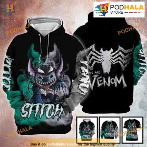 Venom 3D Stitch Hoodie