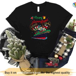 Very Merrytime Disney Cruise 2023 Shirt, Happy Christmas Tee