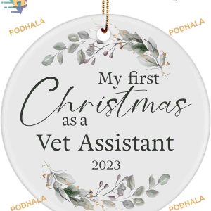 Vet Assistant's First Christmas 2023, Family Christmas Tree Ornaments