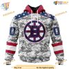 Veterans Day Special Camo NHL Boston Bruins Hoodie 3D, Patriotic Merch