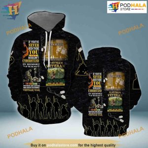 Vietnam Veterans All Over Printed 3D Hoodie Sweatshirt