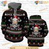 Viking Deck Valhalla 3D Funny Hoodie Christmas, Xmas Gifts