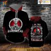 Viking Valhalla All Over Printed 3D Hoodie Sweatshirt