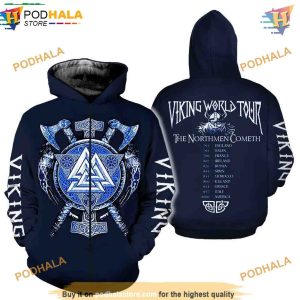 Viking World Tour 3D Hoodie Trending Printed Gifts 2