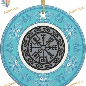 Vikings Futhark Compass 2023 Ornament, Family Tree Decoration