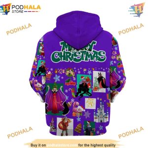 Villains Violet Disney 3D Hoodie Trending Christmas Apparel 3