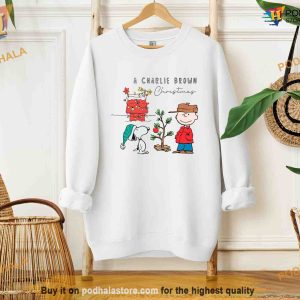 Vintage Charlie Brown & Snoopy Fall to Winter Sweatshirt, Funny Xmas Gift