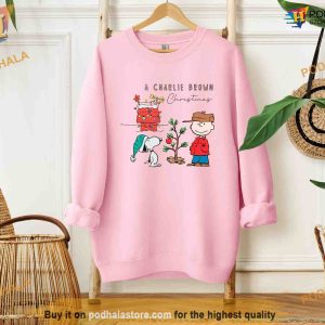 Vintage Charlie Brown Snoopy Fall to Winter Sweatshirt Funny Xmas Gift 2