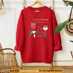Vintage Charlie Brown Snoopy Fall to Winter Sweatshirt Funny Xmas Gift 3