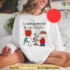 Vintage Charlie & Snoopy Cartoon Dog Christmas Sweatshirt, Xmas Gift