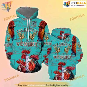 Vintage Chicken All Over Printed 3D Hoodie Sweatshirt