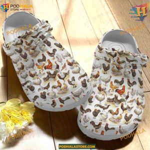 Vintage Chicken Crocs Clogs, Classic Style for Chicken Crocs Collectors