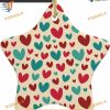 Vintage Hearts Christmas 2023 Custom Family Ornaments