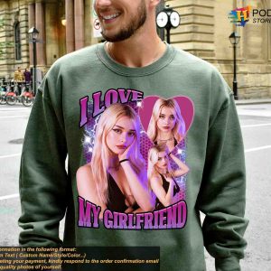 Vintage Love Girlfriend Custom Shirt Personalized Xmas T Shirt 2
