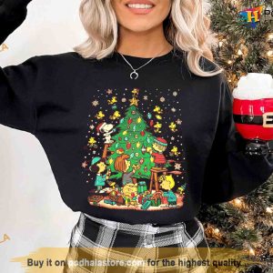 Vintage Peanuts Christmas Shirt, Trending Snoopy & Charlie Brown Tee