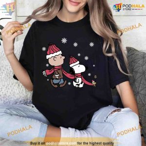 Vintage Snoopy Christmas Shirt, Trending Dog Cartoon Gift Sweatshirt