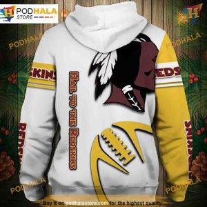 Washington Redskins 3D Hoodie Graphic balls cheap Sweatshirt 2