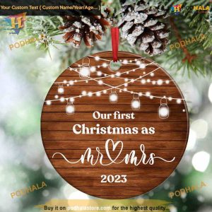 Wedding Gifts Newlywed 2023, Friends Christmas Ornaments