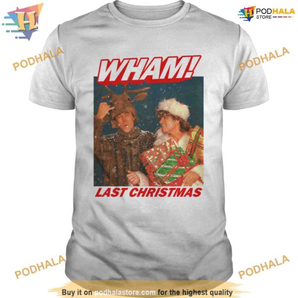Wham! Essential Last Christmas Shirt, Matching Family Xmas Shirt