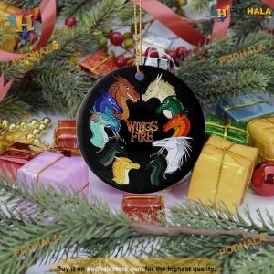 Wings of Fire Ceramic Ornament Family Christmas Ornaments Holiday Gift 2
