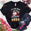 Wonderful Time for Beer Santa Christmas Shirt, Family Christmas Shirt Ideas