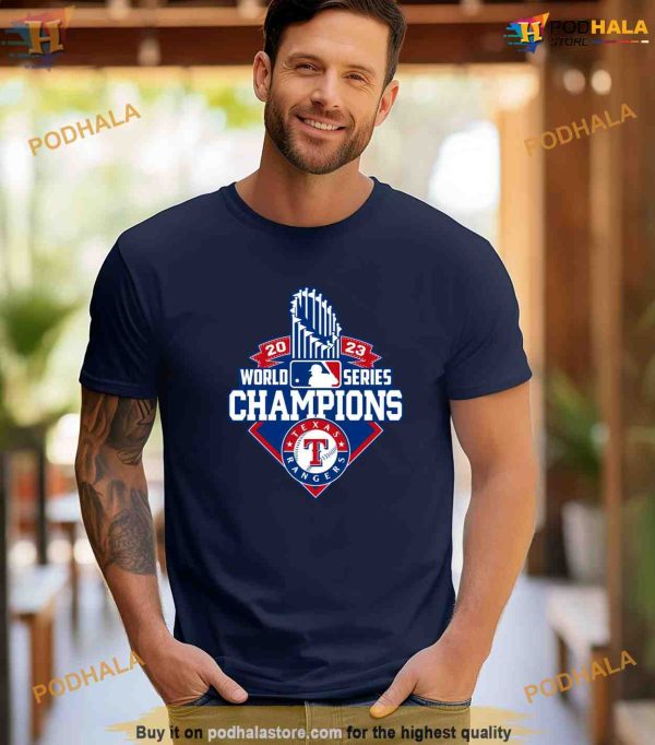 World Series 2023 Championship Shirt, Trending Texas Rangers Tee
