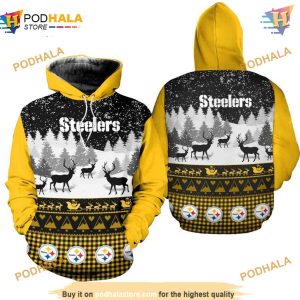 Xmas Gift Pittsburgh Steelers 3D Hoodie for Fans 1
