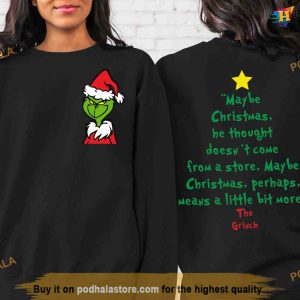 Xmas Grinch Sweatshirt Classic, Grinch Christmas Shirt, Grinch Gifts For Adults