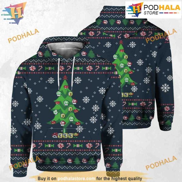 Xmas Tree 3D Funny Hoodie Christmas, Best Family Christmas Gifts