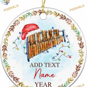 Xylophone Musical 2023 Ornament, Personalized Family Christmas Gift