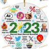 Year in Review 2023 Ornament, Keepsake Christmas Tree Decoration