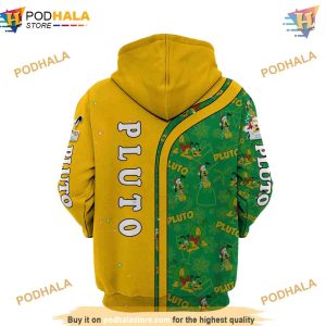 Yellow Pluto Dog Christmas 3D Hoodie Disney Trending Gifts 3