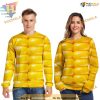 Yellow Porn Christmas 3D Printed Sweatshirt 3D Hoodie, Creative Xmas Gift