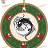 Yin Yang Koi Fish Ornaments, Family Christmas Tree Unique Decor