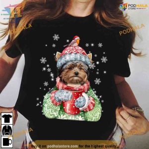 Yorkshire Terrier Ugly Christmas Coffee Shirt, Best Family Christmas Gifts