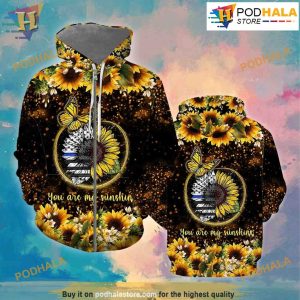 You Are My Sunshine 3D Funny Hoodie Christmas, Xmas Gifts