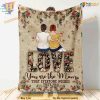 You Are The Mum Personalized Mother's Day Mother Blanket