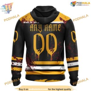 Your Ribs Design Specialized NHL Boston Bruins Hoodie 3D Halloween Apparel 2