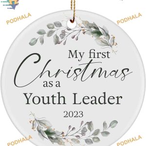 Youth Leader's First Christmas Ornament 2023, Family Tree Decoration