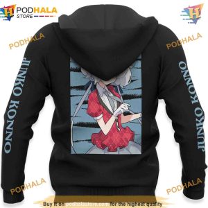 Zombie Land Saga Junko Konno Hoodie Trending Anime Apparel Cool Shirts 2
