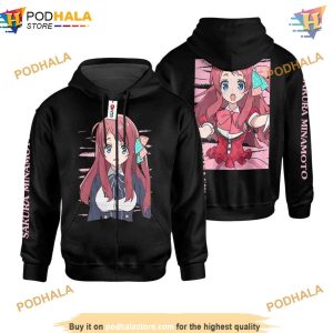 Zombie Land Saga Sakura Minamoto Hoodie Anime Fashion Trending Shirts 1