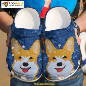 Adorable Corgi Lovers Clog, Best Choice for Corgi Admirers, Comfortable Crocs