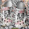 Australian Shepherd Floral Dog Crocs, Perfect Gift for Dog Enthusiasts