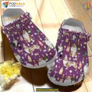 Australian Shepherd Wine Dog Lover Crocs, Christmas Friend Gift Shoes