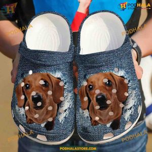 Baby Dachshund Crocs Classic Clogs for Dog Enthusiasts