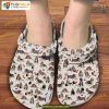 Basset Hound Dog Pattern Classic Clog, Special Basset Hound Lover Gift