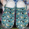 Blossom Design Corgi White Sole Crocs, Classic Clogs for Everyday Wear