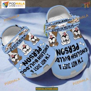 Bulldog English Mommy Crocs, Unique Gift for Bulldog Owners