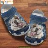 Bulldog Puppy Jeans’ Pocket Family Day Gift Bulldog Crocs