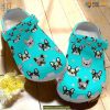 Bulldog Wear Glasses Crocs, Classic Fashionable Dog Crocs